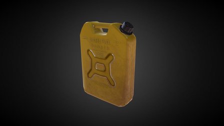 Jerrycan 3D Model