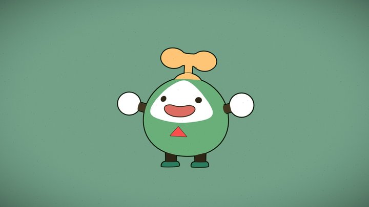 Otomos - Cecilia Immergreen's Mascot 3D Model