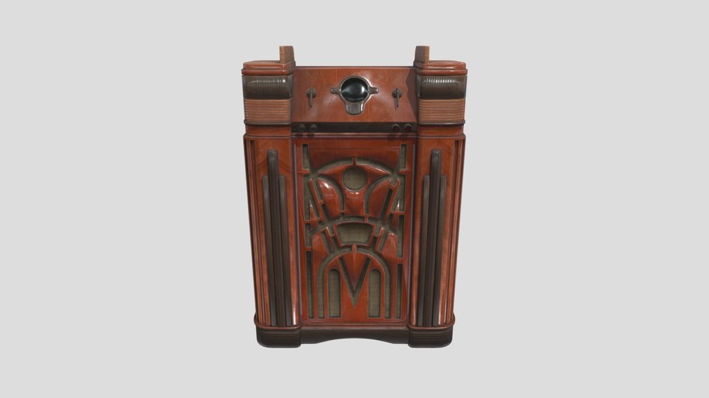 1930s Fullsize Radio Console B