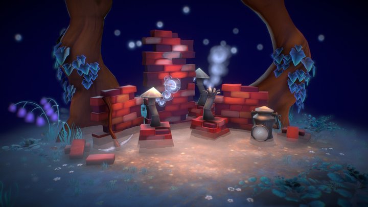 [Strig & Kabu] Mole Decor 3D Model