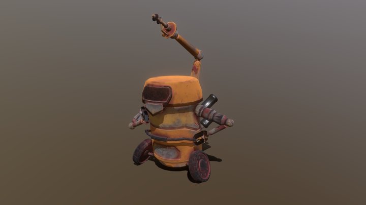 ISART's RPG 2019 Project : NPC Hooke 3D Model