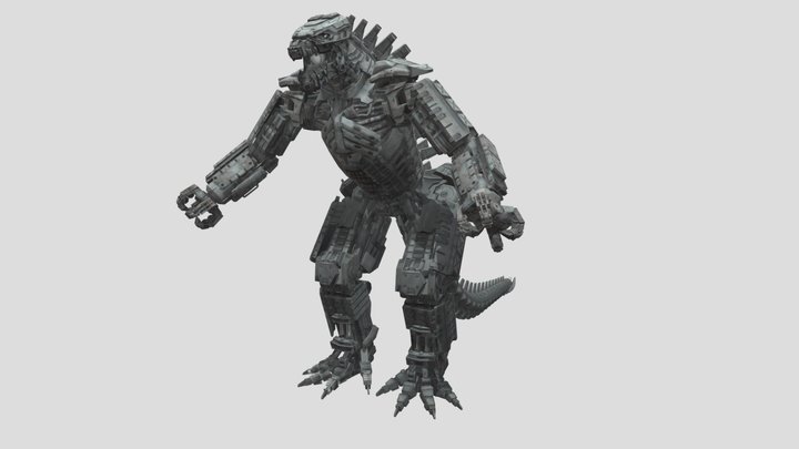 Mechagodzilla 2019 (Godzilla vs Kong) 3D Model