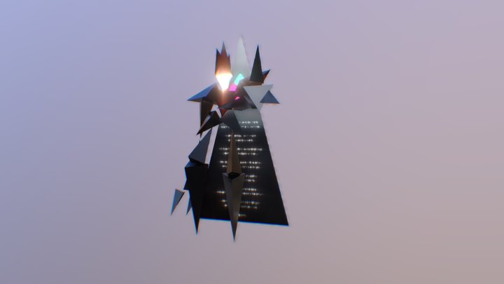 The Obsidian Guardian 3D Model