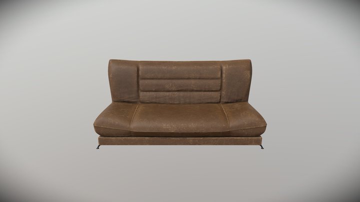 Old sofa 3D Model