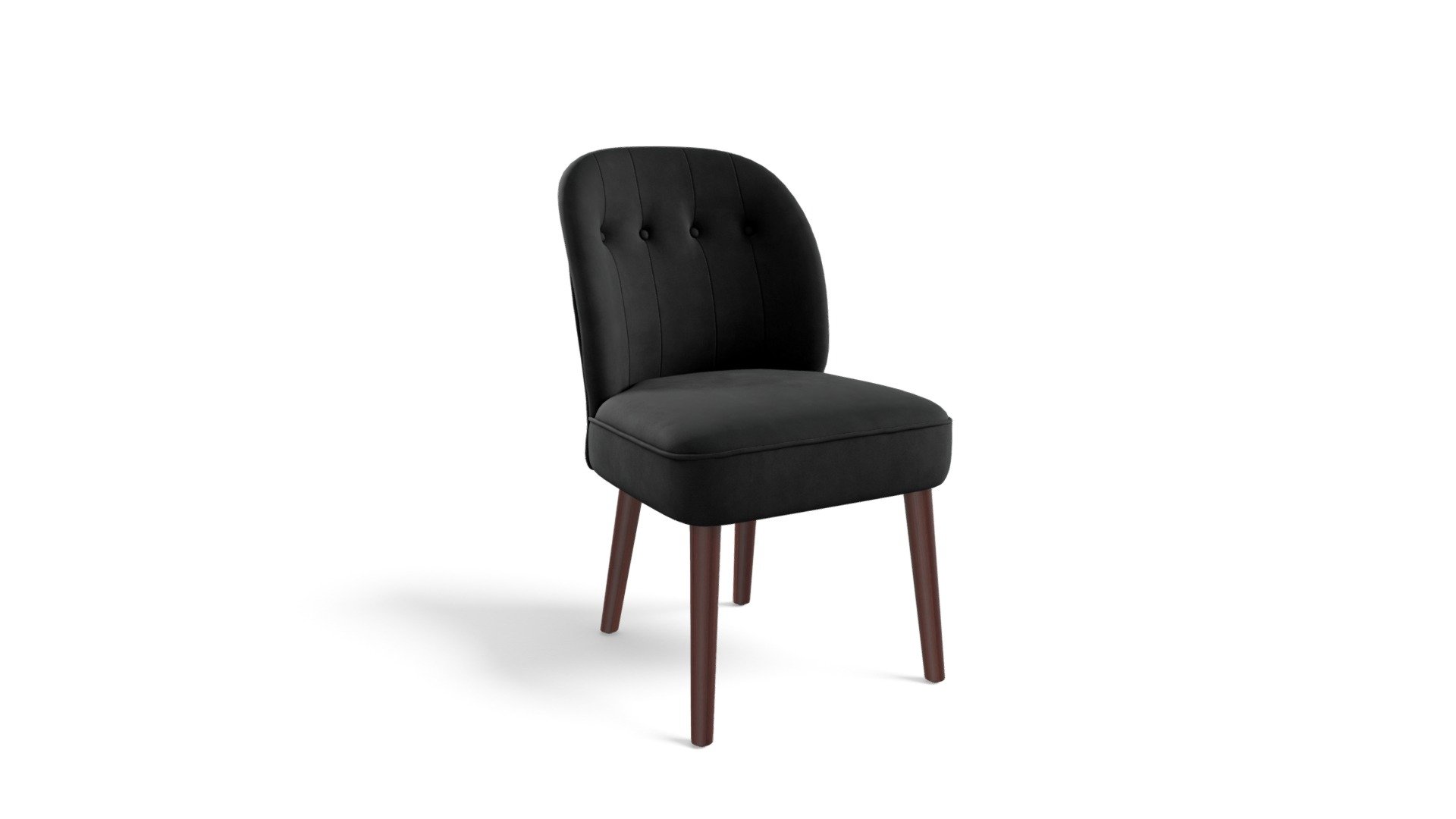 Set Of 2 Margot Dining Chairs, Grey Velvet