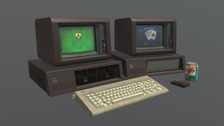 Ordinateur 3D Model