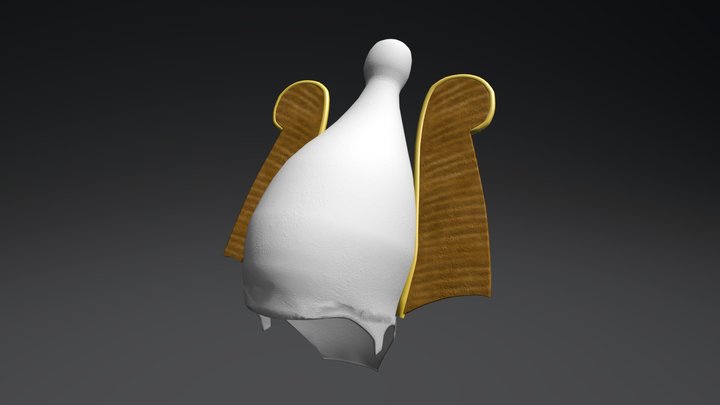 Atef Crown (hedjet) 3D Model