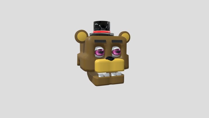 high ass Freddy 3D Model