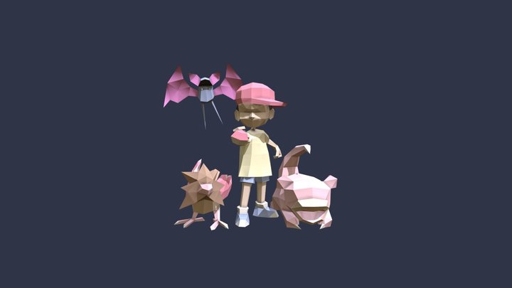 Youngster (Pokemon) – Modello 3D gratuito STL