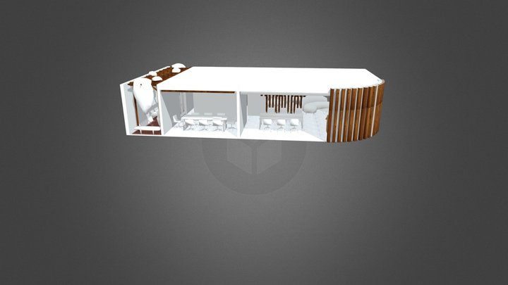 Planta taller atelier 3D Model