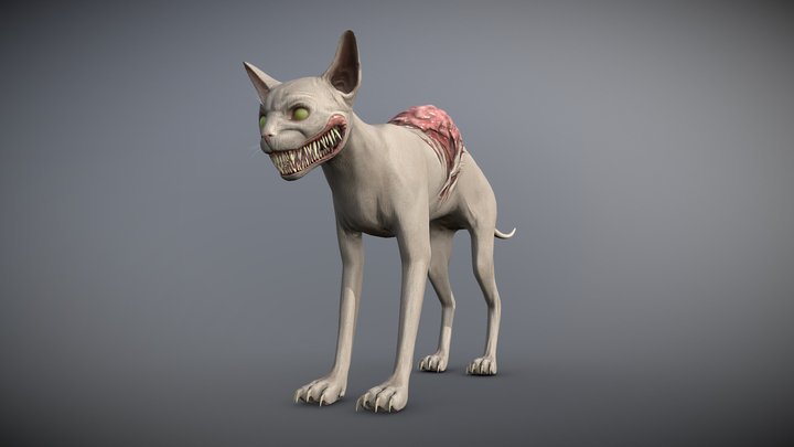 Mutant cat I 3D Model