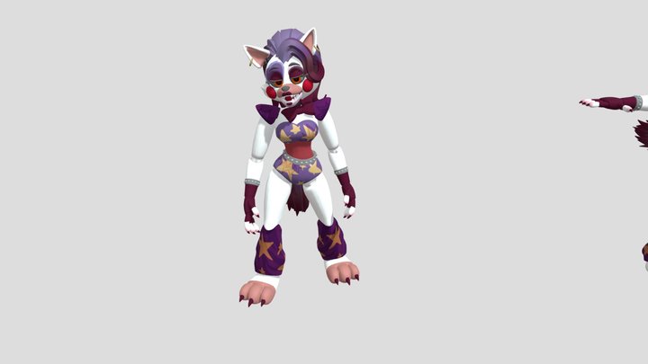 Star Power Pastel Mangle 3D Model