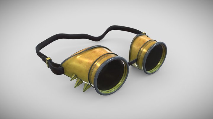 Goggli glasses 3D Model