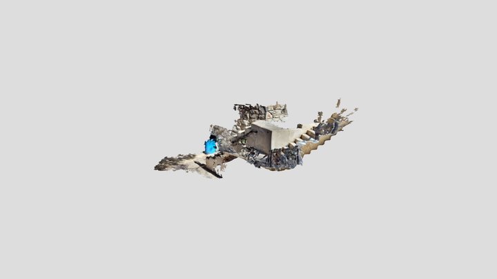 steps to Riverwalk 2 3D Model