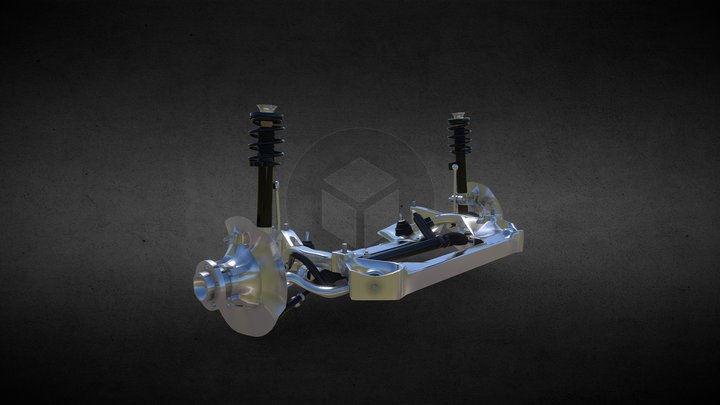 General interactive front suspension and steering assembly reference reference