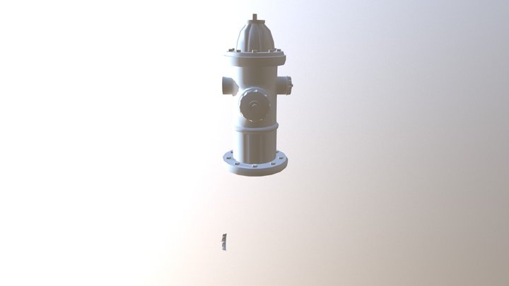 Poole Hydrant 3D Model
