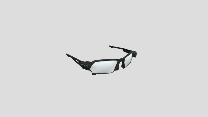 AR Glasses 3D Model