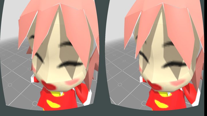 Ribbon High 3D Model