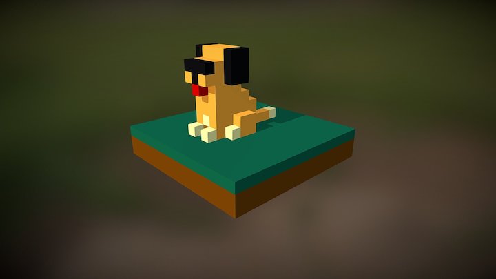 Dog - Animated 3D Model