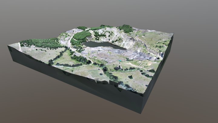 AÇIK OCAK KÖMÜR MADENİ(COAL) 24.06.2019 3D Model