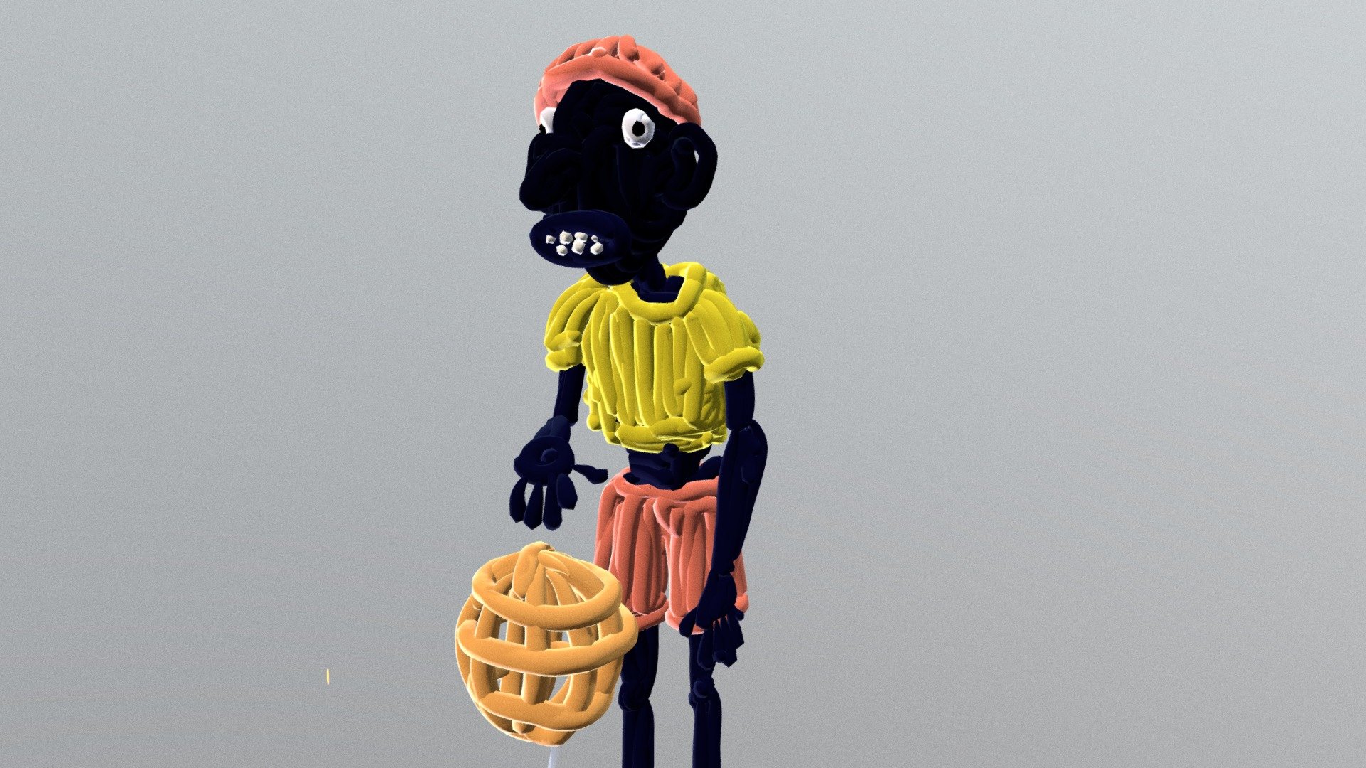 Ugly basketball player