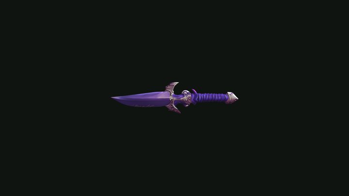 Dagger_low 3D Model