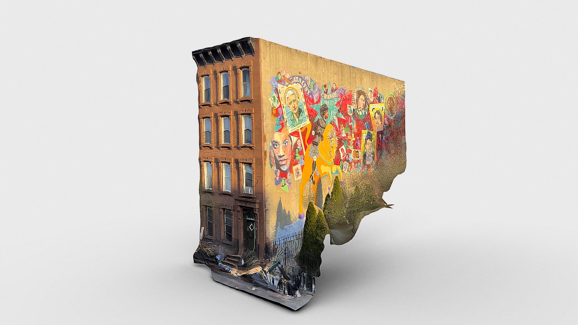 "Catalyst for change" mural