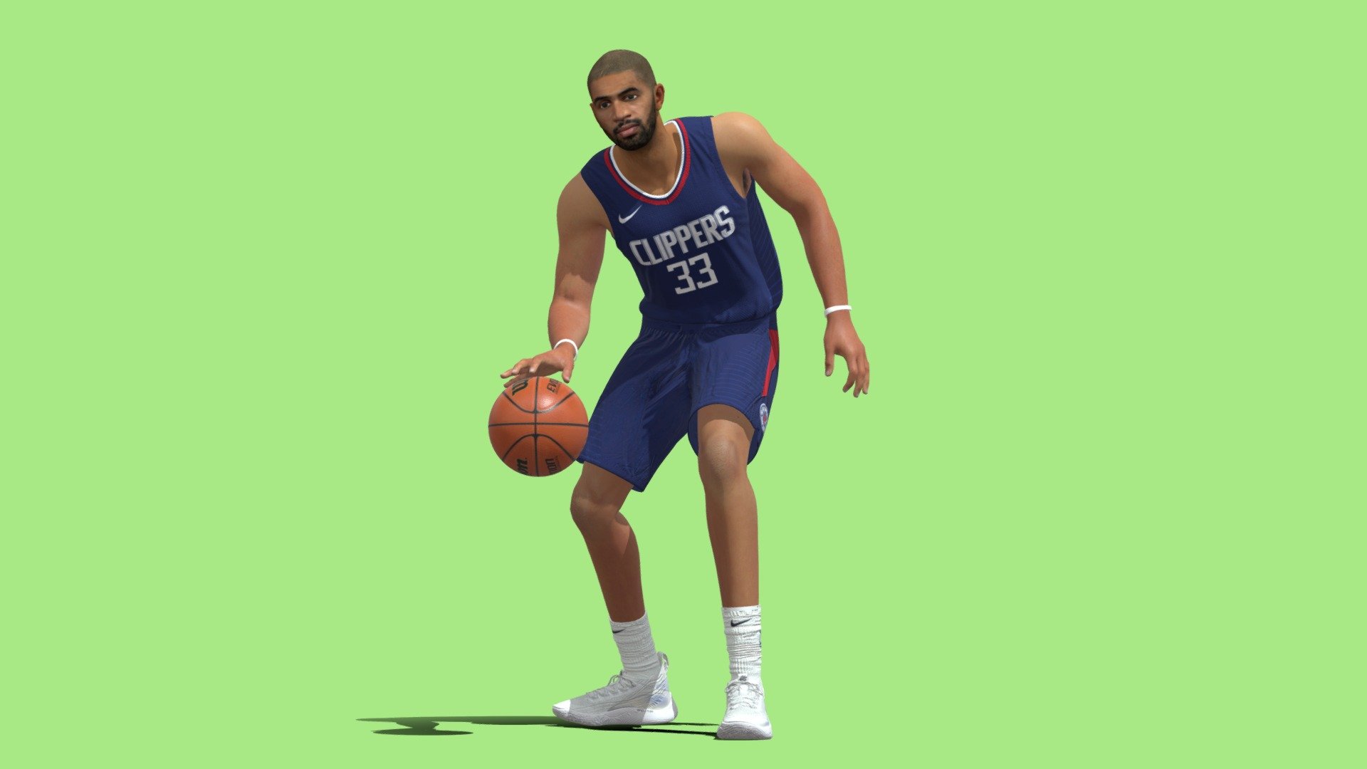 3D Rigged Nicolas Batum NBA - 3D Model By NBA Basketball Player ...