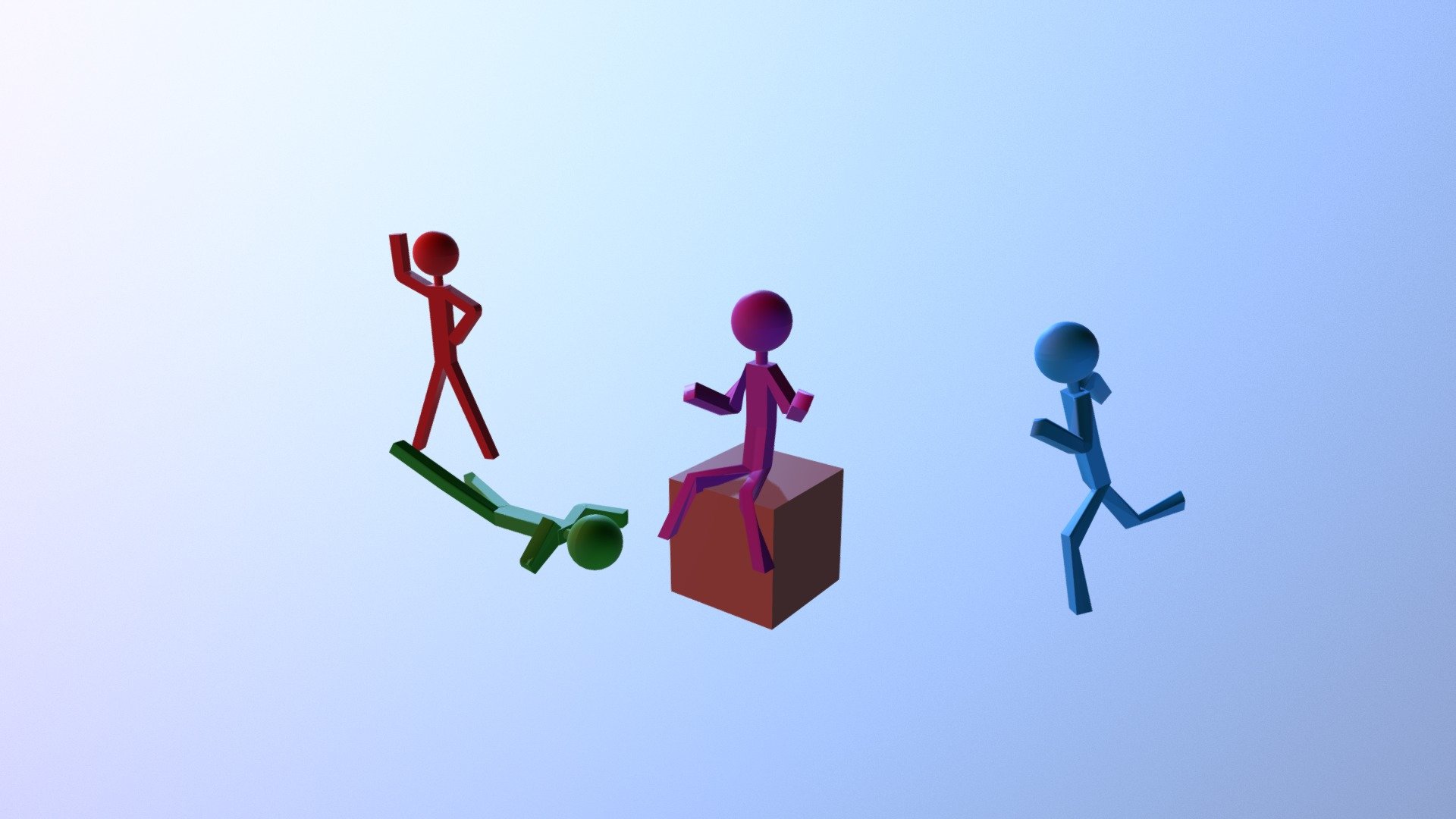 Stick Pals - Download Free 3D model by Purely Upset (@purelyupset ...