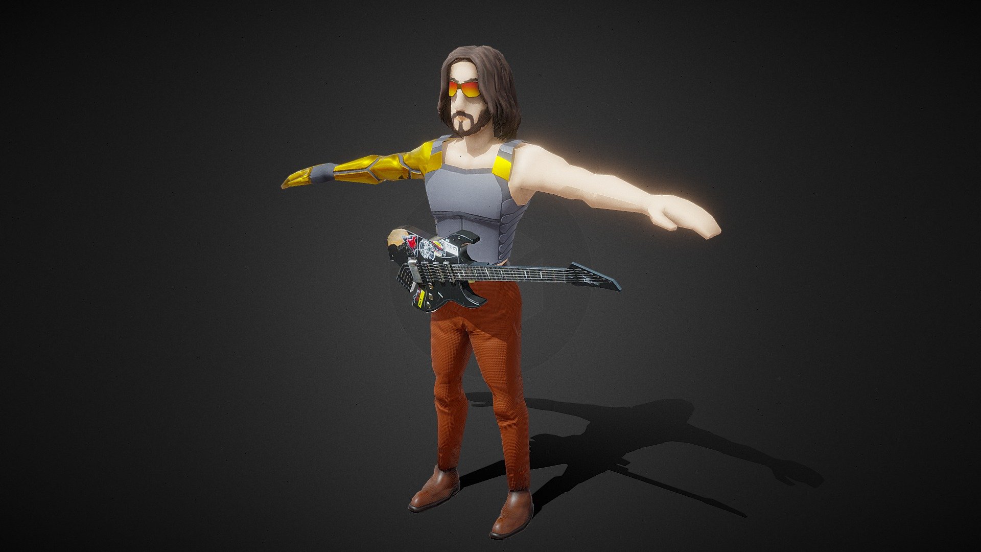 Johnny Goldhand 3d Model By Shvetsov Kirill Shvetsovkirill 2583bef Sketchfab 2931