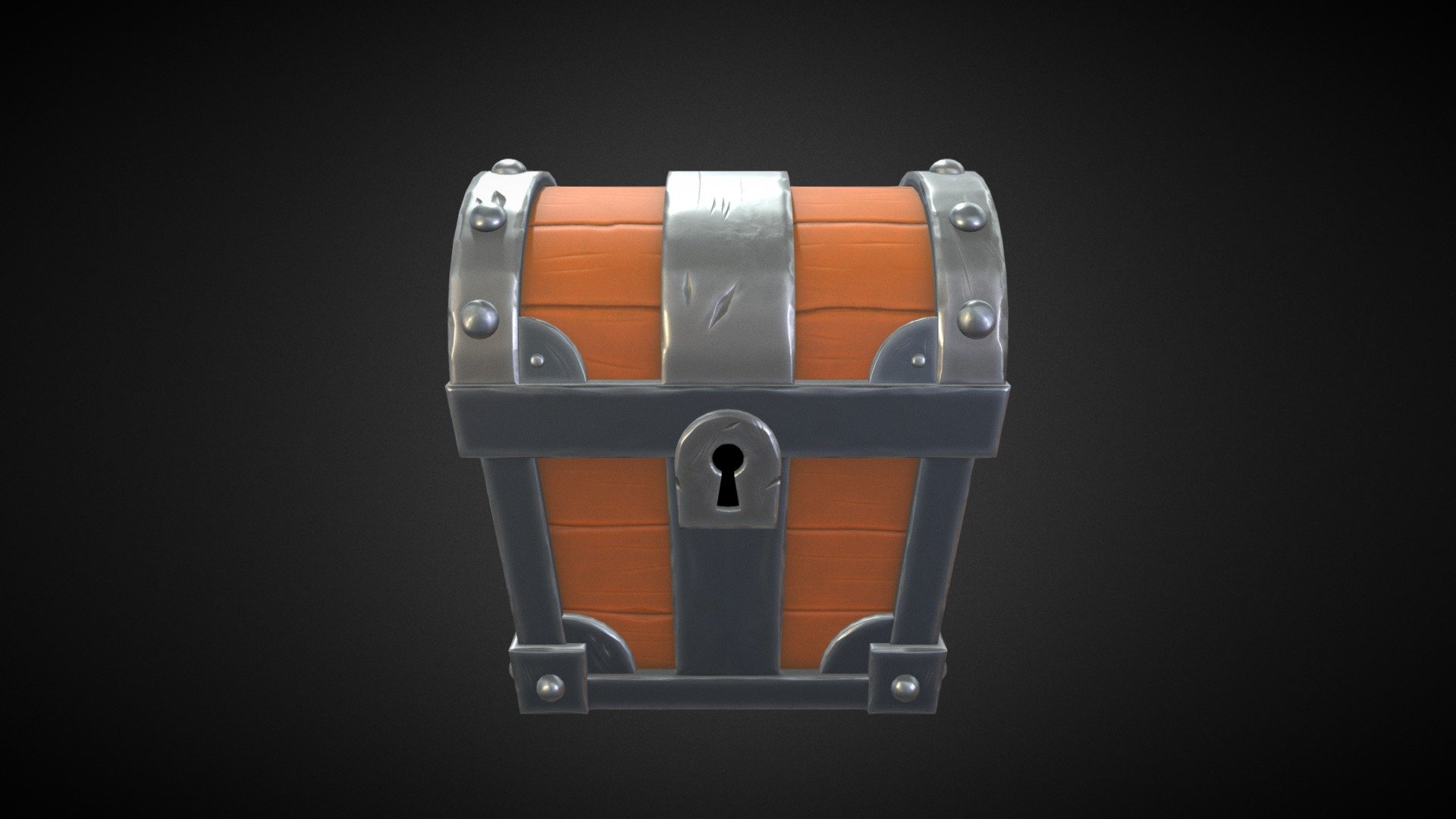 Treasure Chest Cartoon Pbr - 3d Model By Odalax [2583c27] - Sketchfab