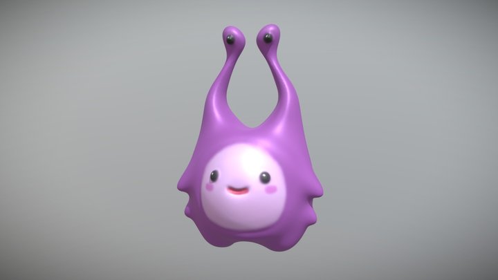 Cute Alien Model 3D Model