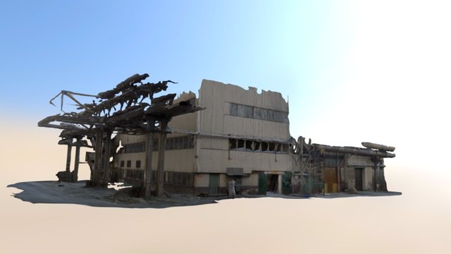Factory in Gliwice (Poland) 3D Model