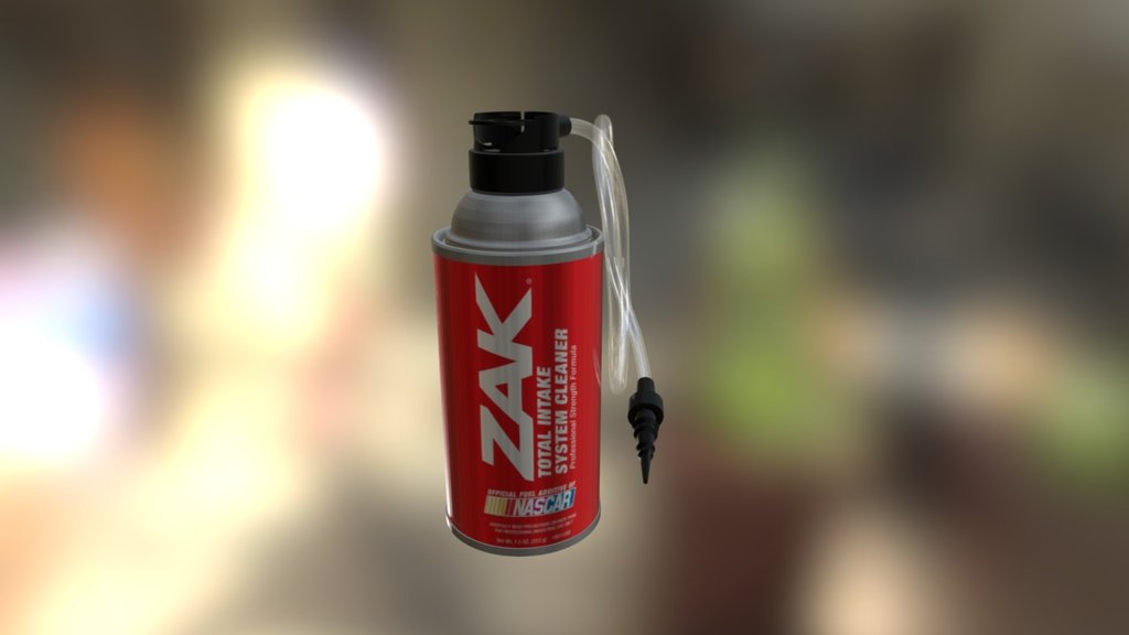ZAK_Intake System Cleaner 3D model by videodziner [25844a0] Sketchfab