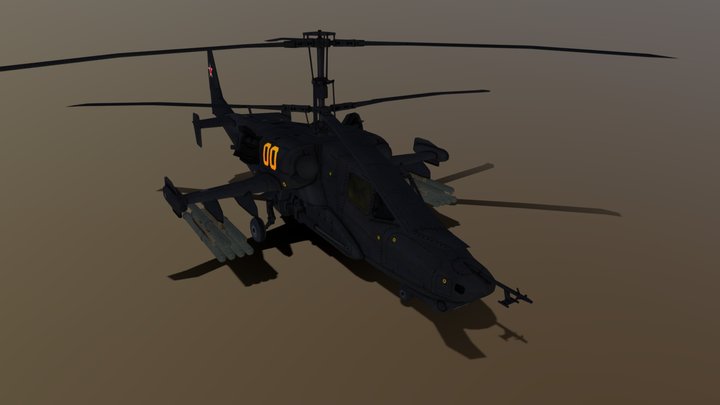 Ka-50 Akula – Modelo 3D gratuito STL