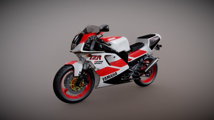 Yamaha TZR 250 3D Model
