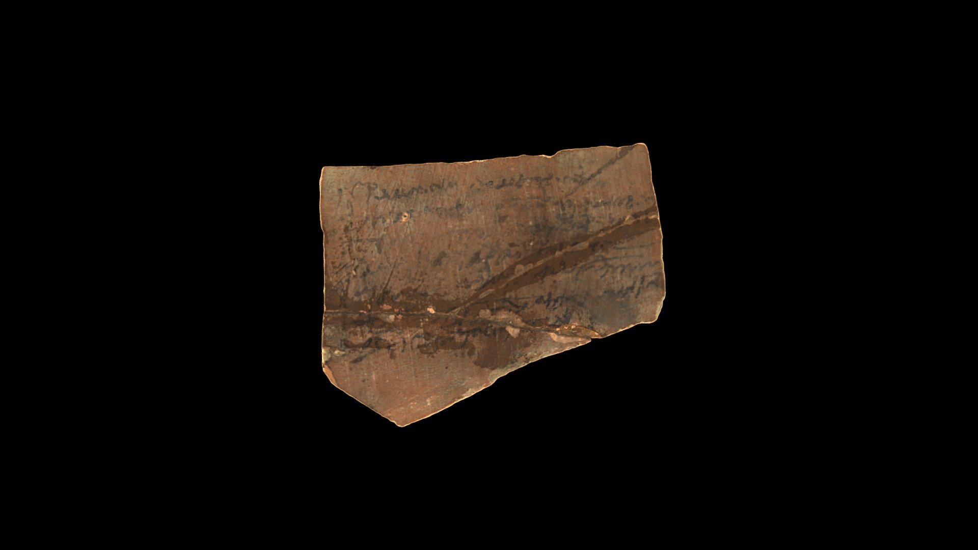 Houghton MS Ostraca 3164