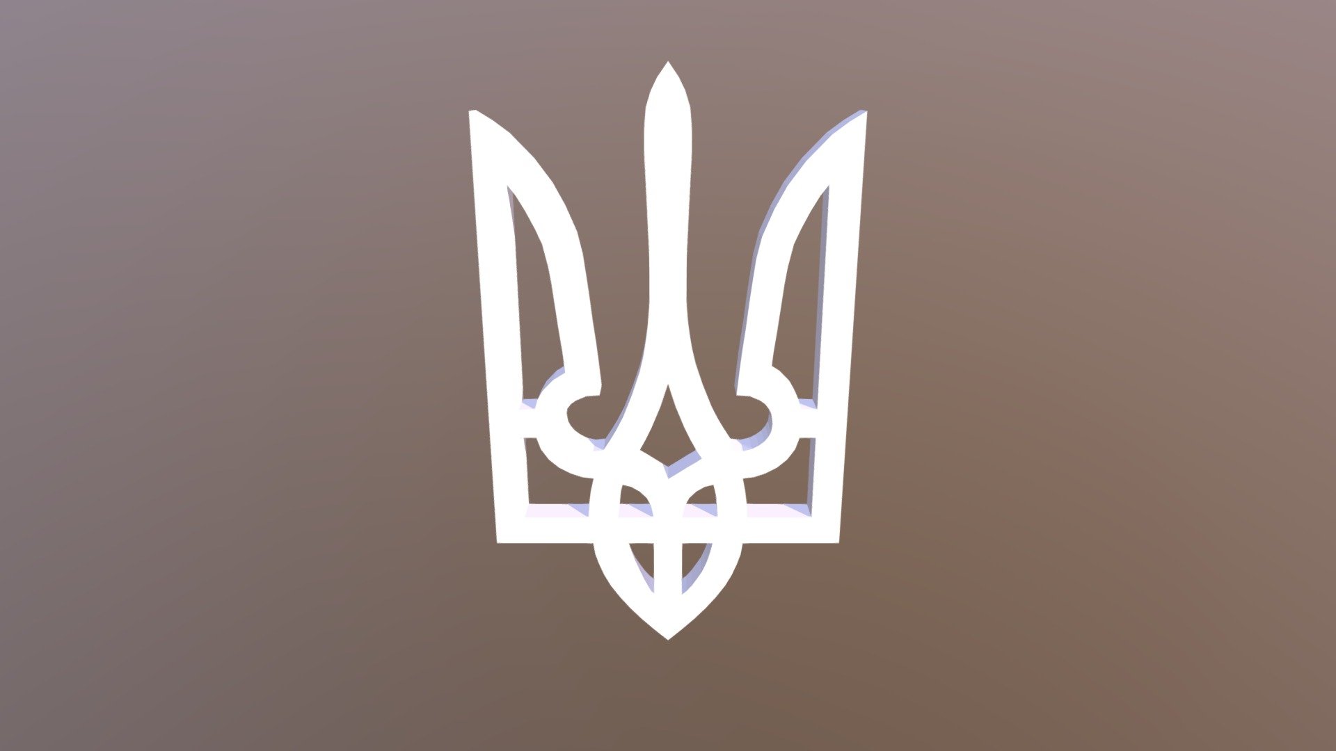 The Emblem Of Ukraine1+ - Download Free 3d Model By Smehaha [2587690 