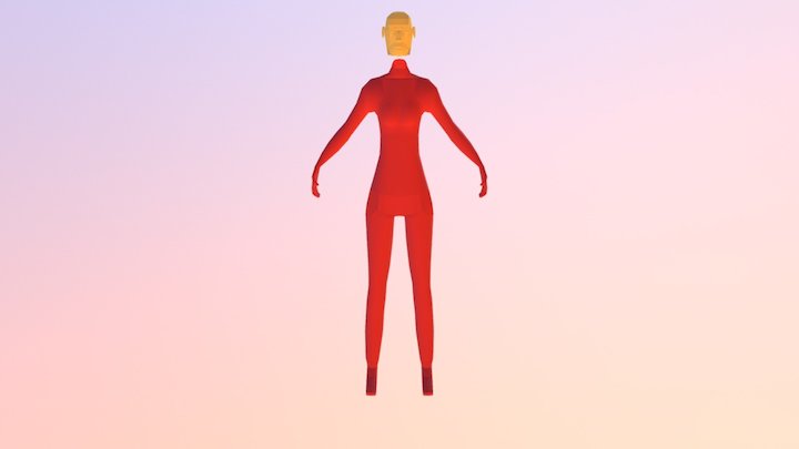 Personaje-cabeza 3D Model