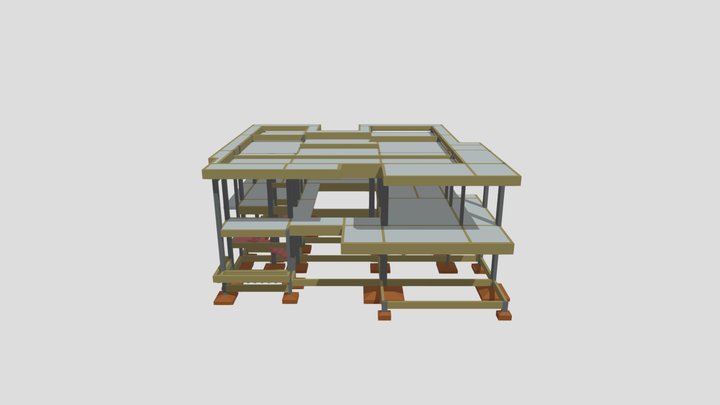 Projeto Estrutural Jorge 3D Model