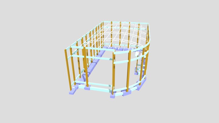 3D ESTRUTURA - CHARLES ROBINSON VOLTARELLI 3D Model