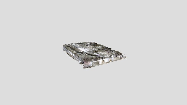 Часть этажа высотного здания 3D Model