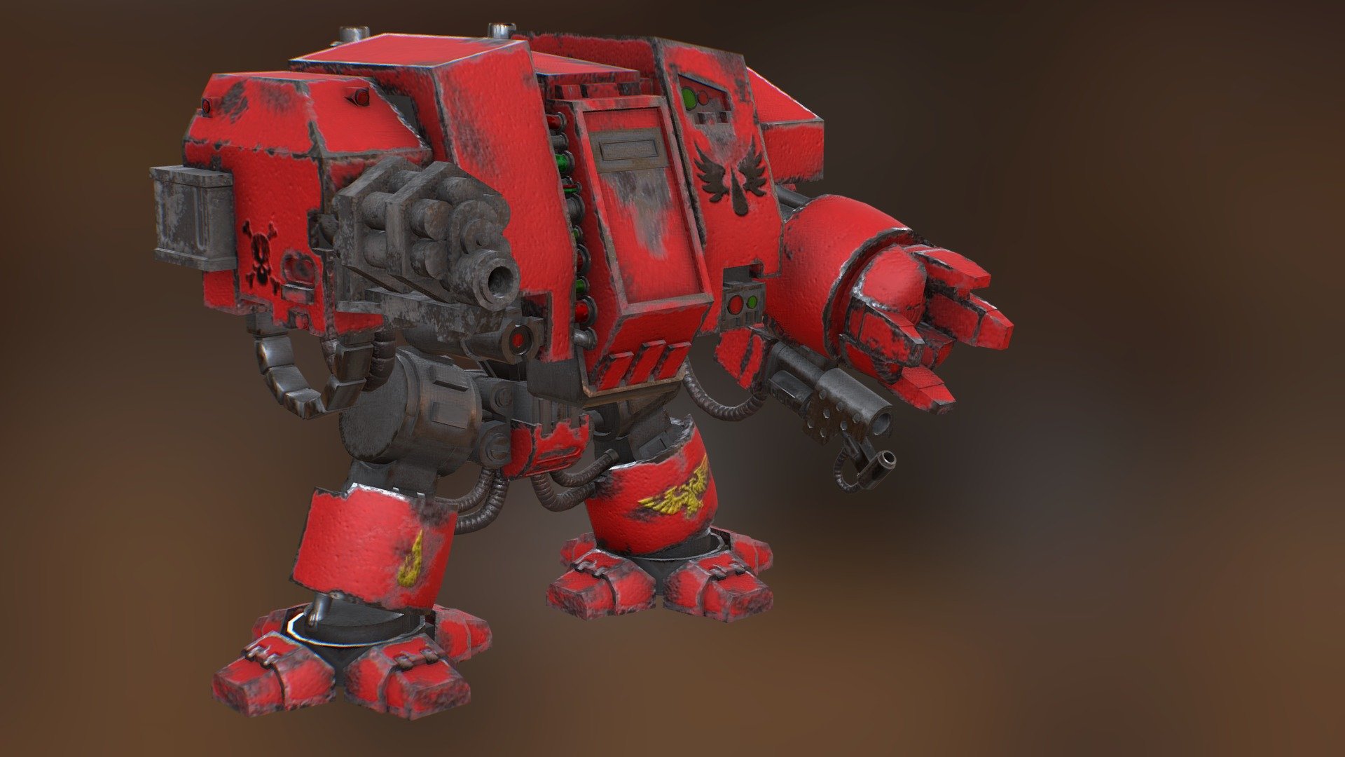 WH40k Dreadnought blood angels