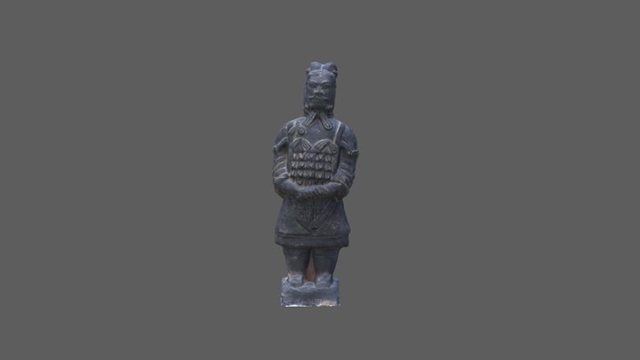 Colmap/oMVS 2 Terracotta warrior 3D Model