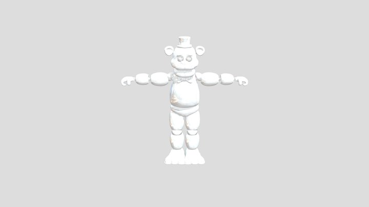 Freddy FNAF 1 3D Model