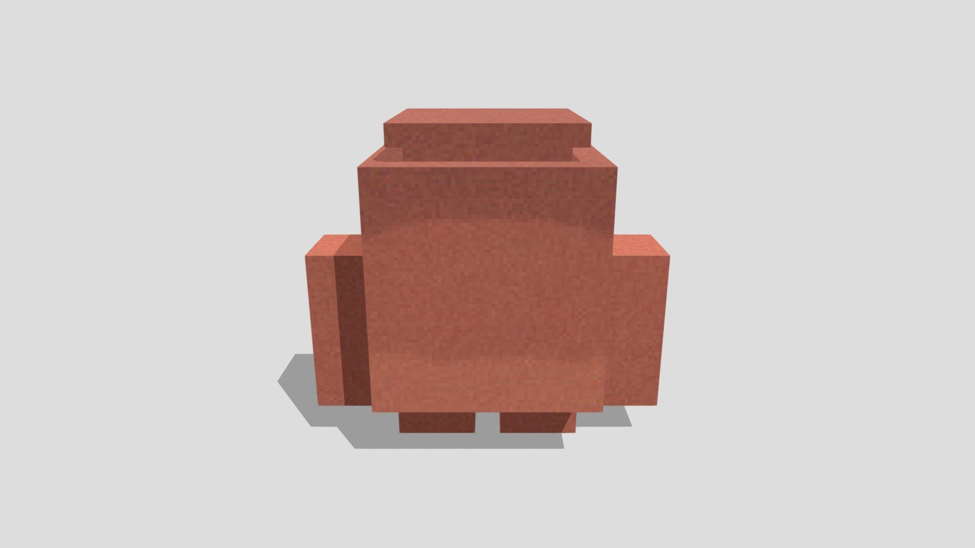 First of Clay Minecraft 3D model by Creepro7 [258b5ad] Sketchfab