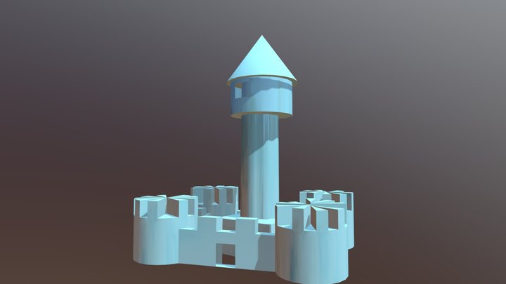 Castle 3D Model