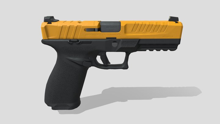 Springfield Echelon Custom Skin Preview 3D Model