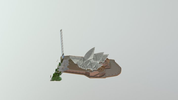 opera house 3D Model