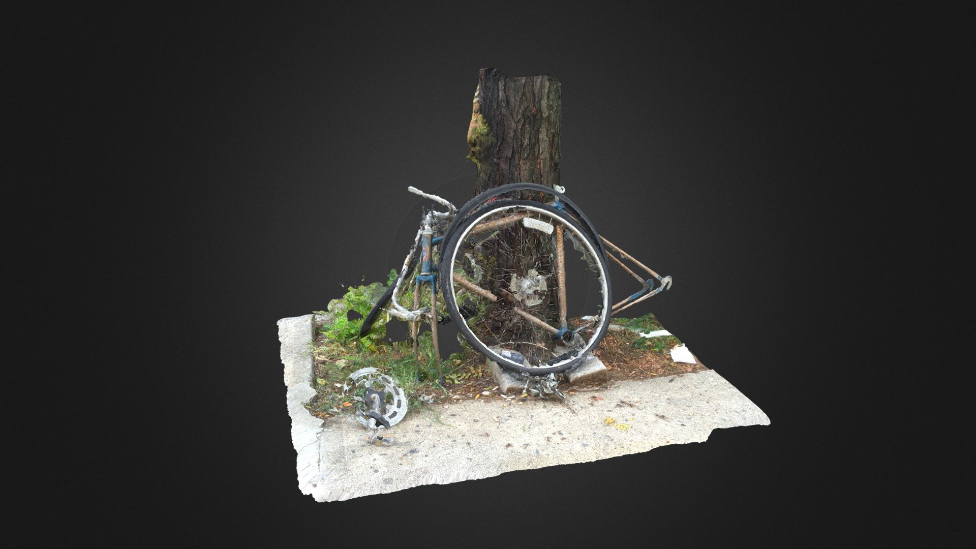 Abandoned Bike #3DST51